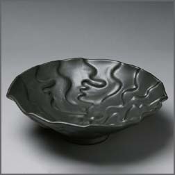 Wavy Bowl - Licorice Black