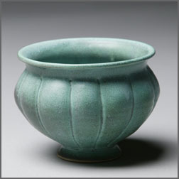 Scalloped Bowl - Turquoise