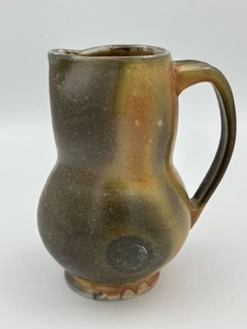 Ceramic pitcher by Kay Yourist